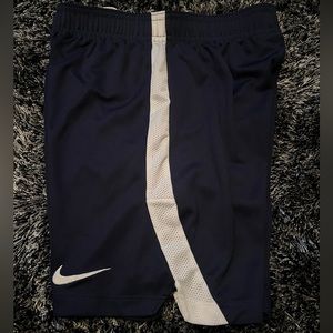 Nike Dri-Fit 
Little Kids Shorts
Size S

Color- Blue/White